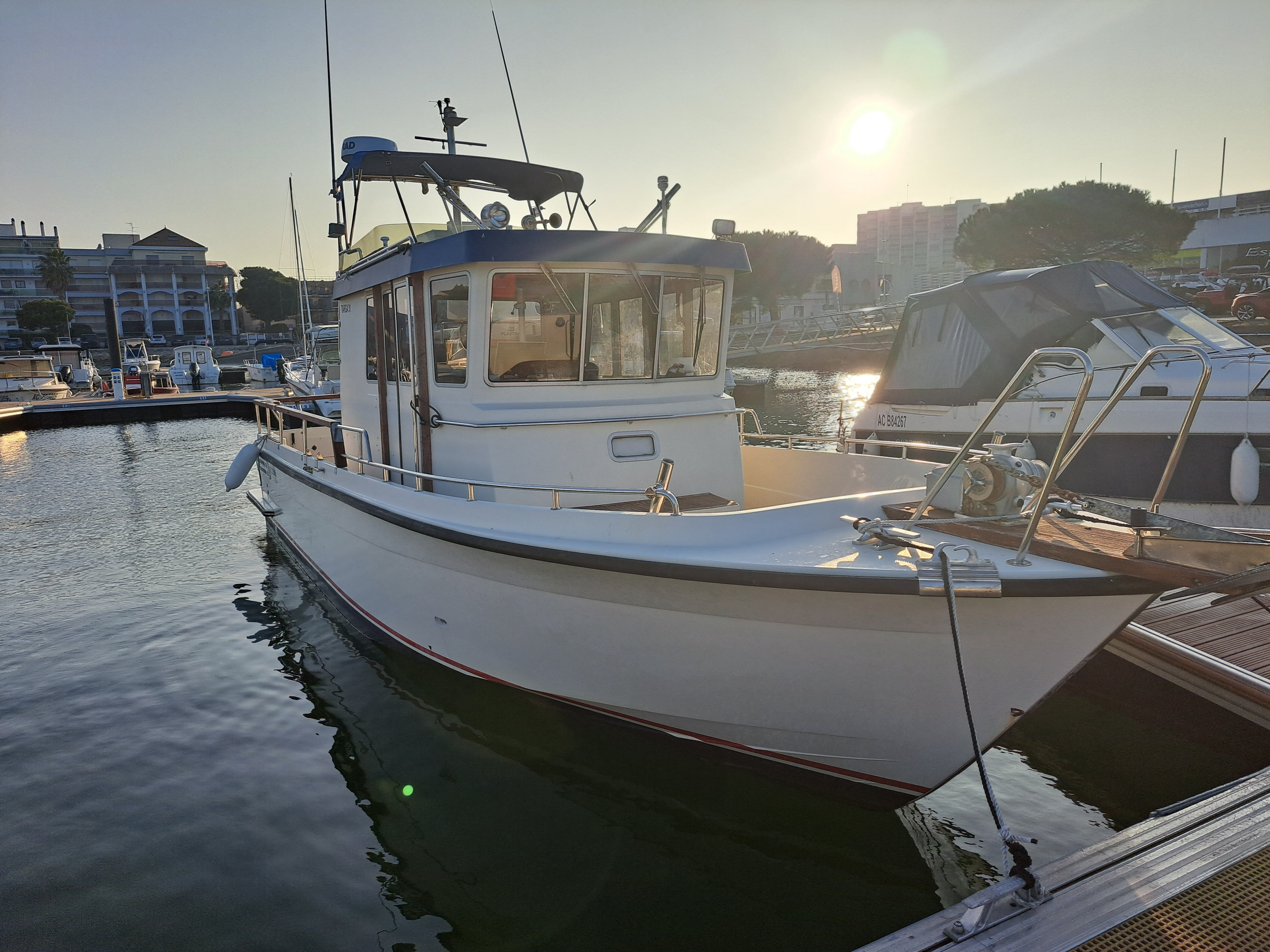 le Targa 31 au port d'Arcachon