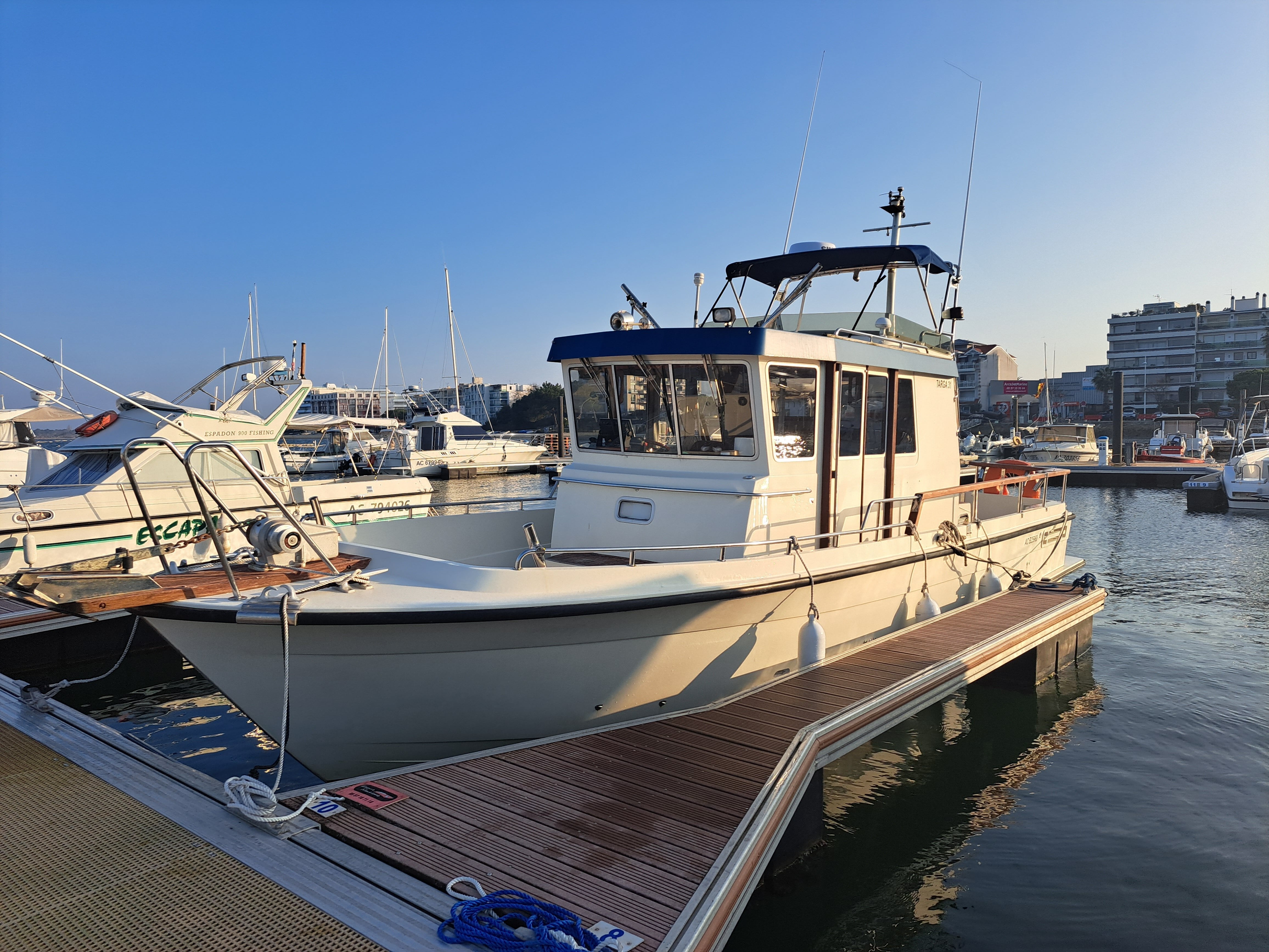 sortie pêche au port d'Arcachon